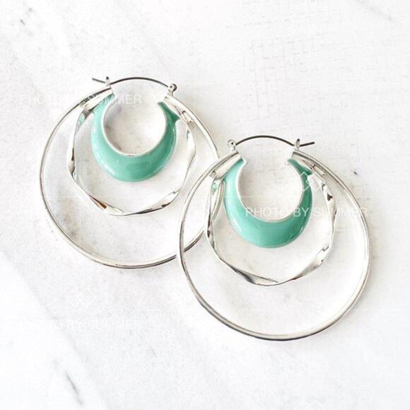 Free People Hoop Earrings - Picture 2 of 6